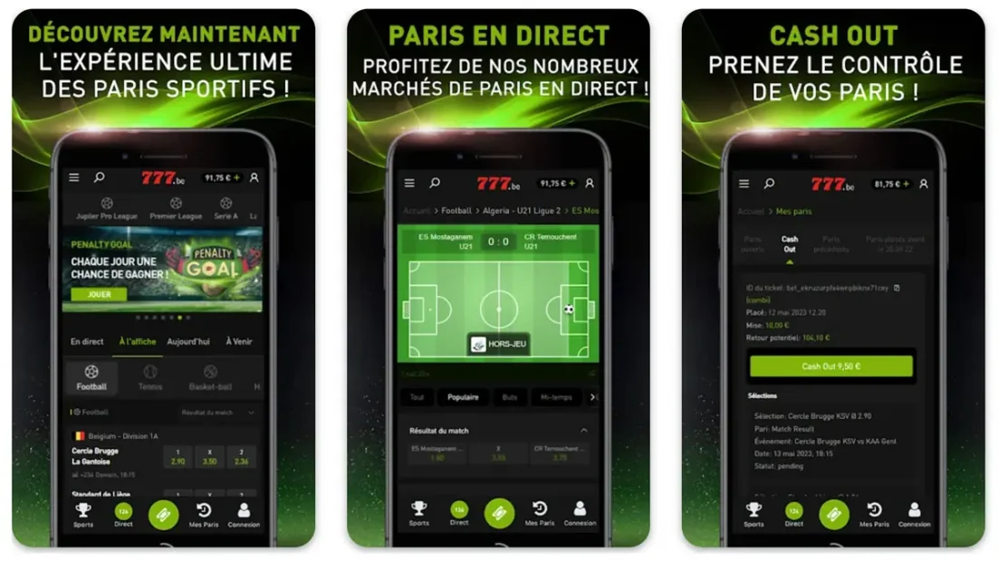 Captura de pantalla: bet777 aplicación en Google Play Store