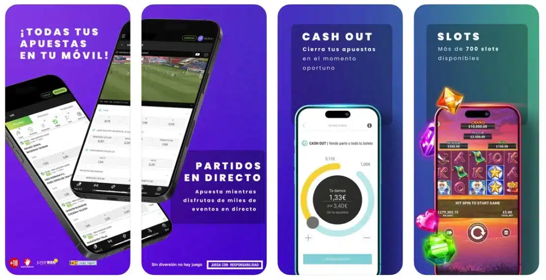 Captura de pantalla: Retabet aplicación en el App Store de Apple