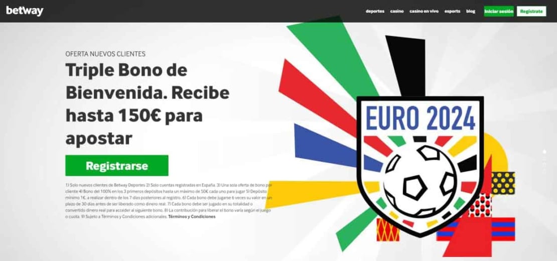 Bono de bienvenida betway