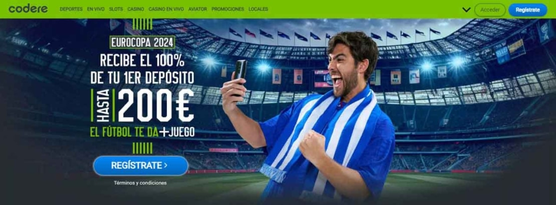 Bono de bienvenida codere