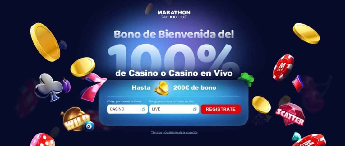 Bono de bienvenida Marathonbet