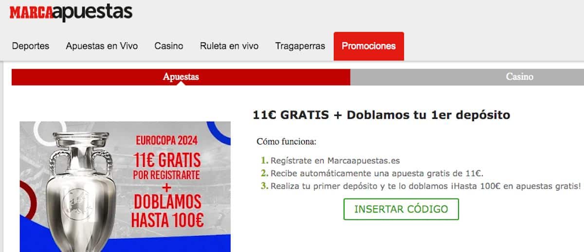 marcaapuestas bono