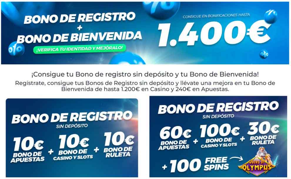 Bono de bienvenida Paston