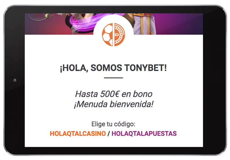 cidogo de bono tonybet