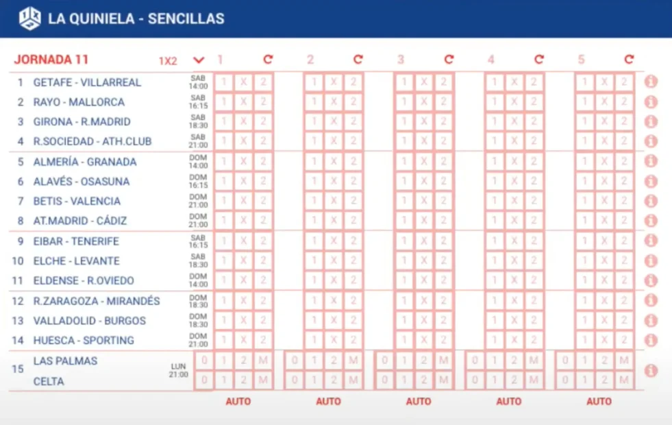 Qué es Elige 8 en la Quiniela