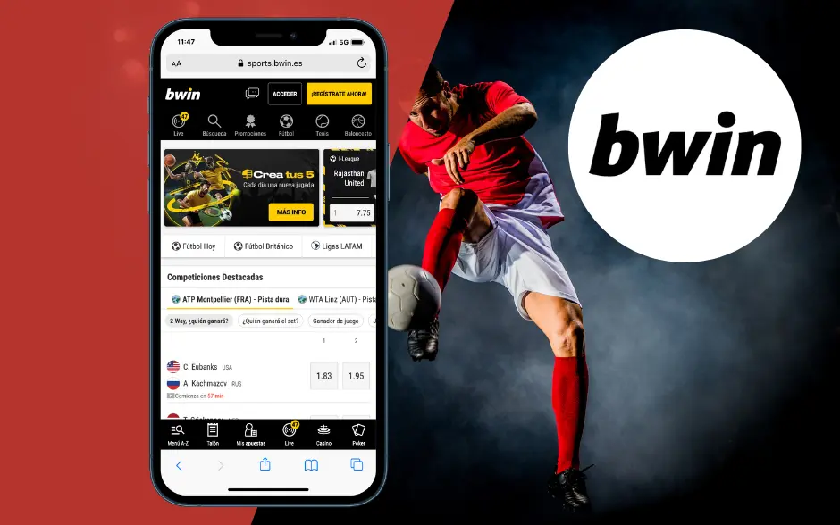 teléfono móvil bwin