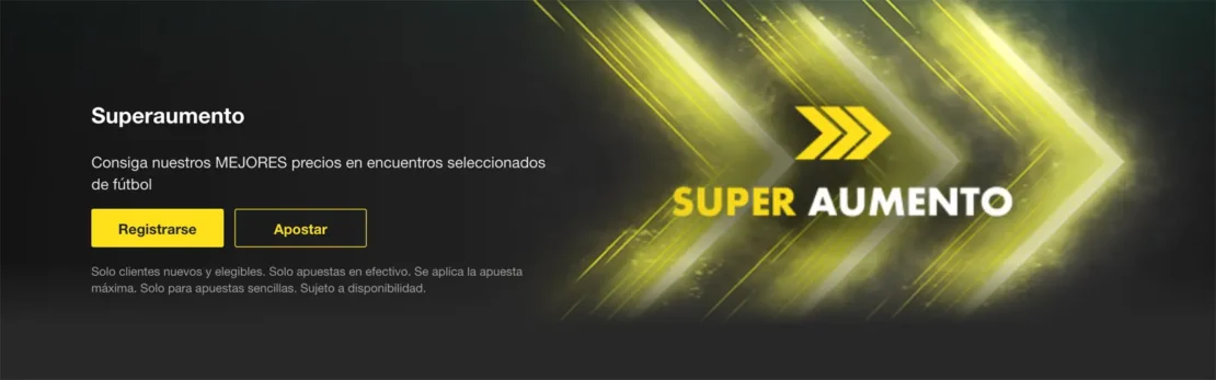 super aumento bet365