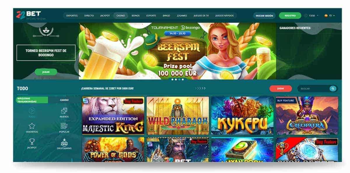 22bet Casino