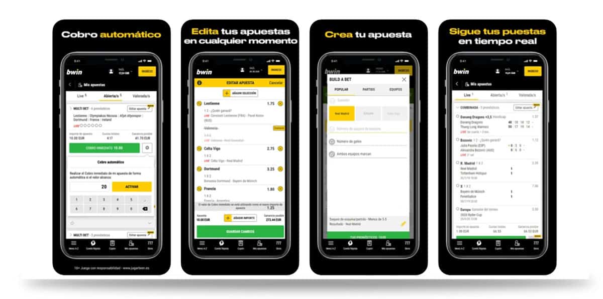 Tienda de aplicaciones bwin