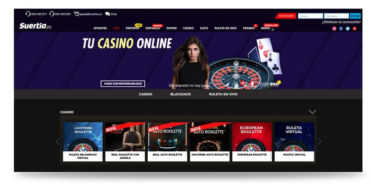 Suertia Casino